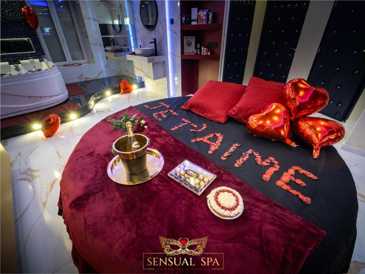 Sensual Spa- Love Room Jacuzzi Hammam Terrasse Нансі Екстер'єр фото