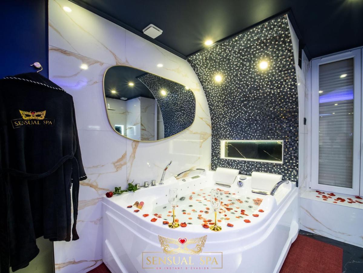 Sensual Spa- Love Room Jacuzzi Hammam Terrasse Нансі Екстер'єр фото