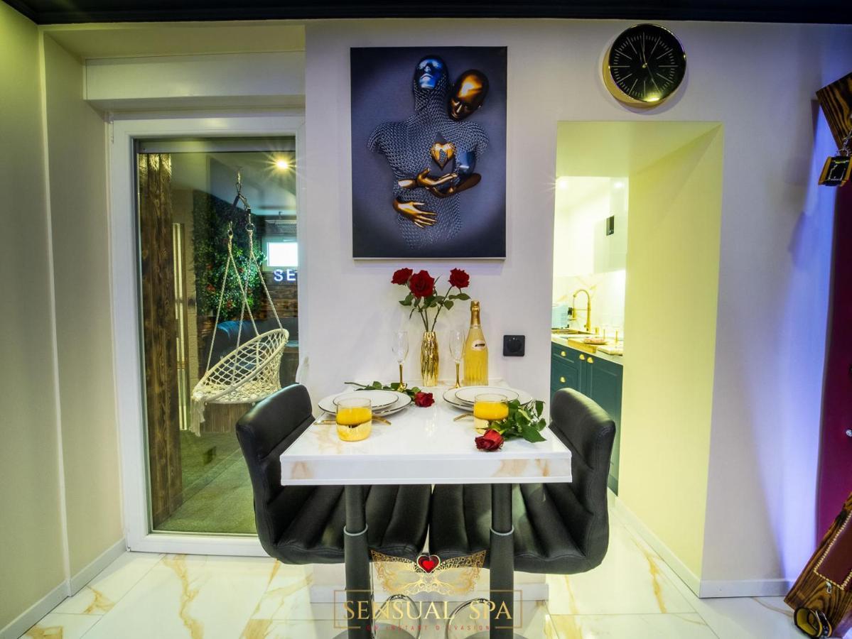 Sensual Spa- Love Room Jacuzzi Hammam Terrasse Нансі Екстер'єр фото
