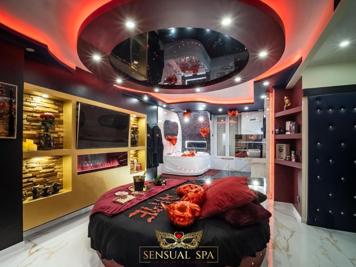 Sensual Spa- Love Room Jacuzzi Hammam Terrasse Нансі Екстер'єр фото