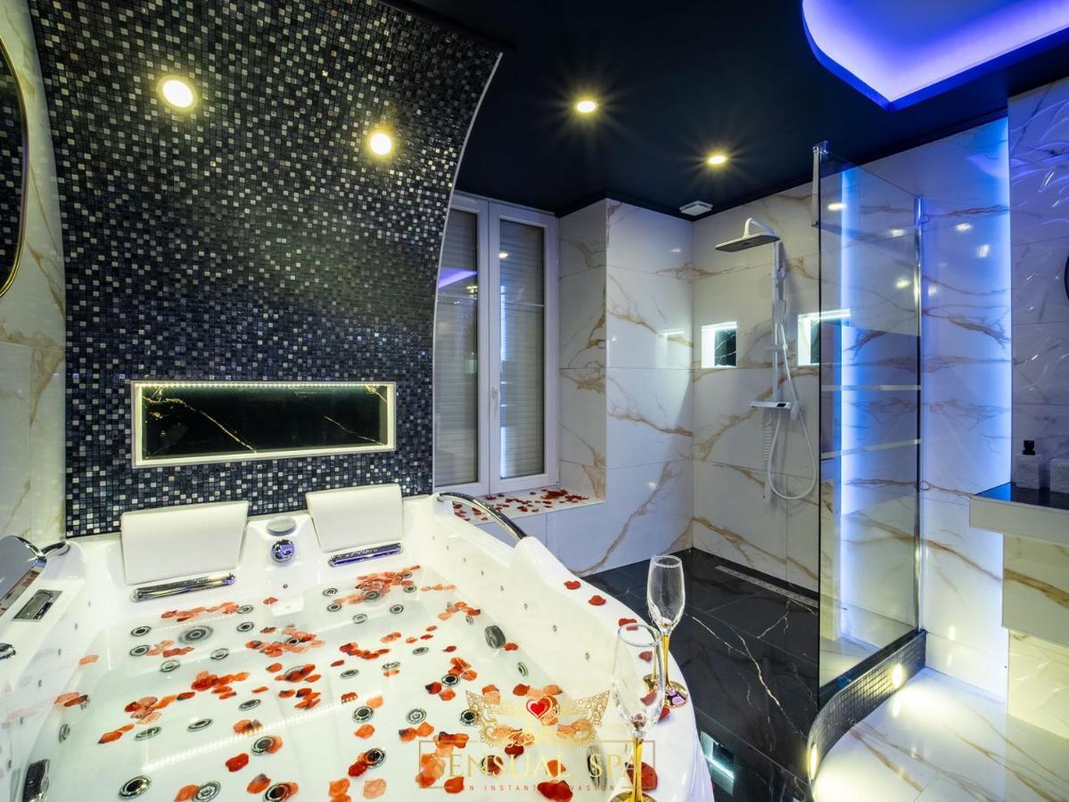 Sensual Spa- Love Room Jacuzzi Hammam Terrasse Нансі Екстер'єр фото