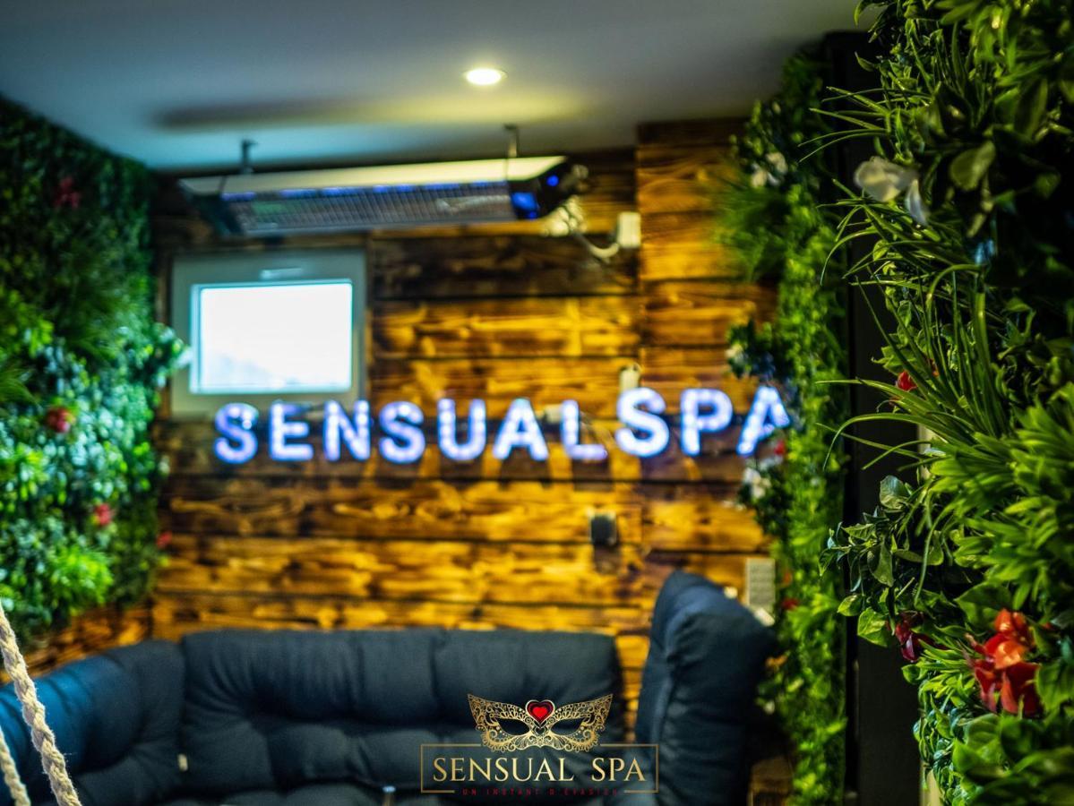 Sensual Spa- Love Room Jacuzzi Hammam Terrasse Нансі Екстер'єр фото